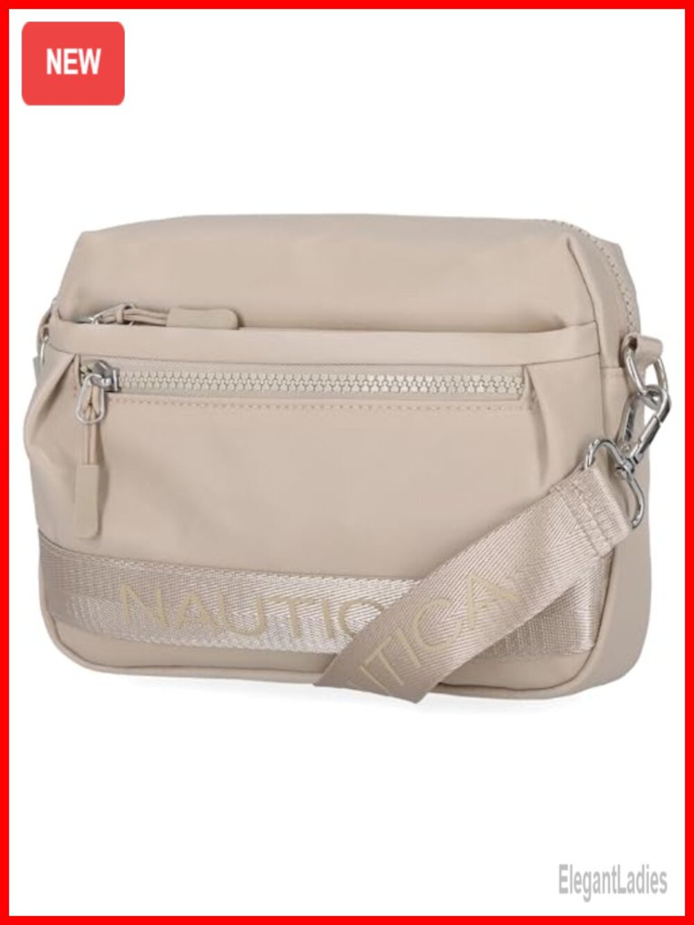 Nylon Crossbody Belt Bag Adjustable Strap Convertible Sling Travel Purse